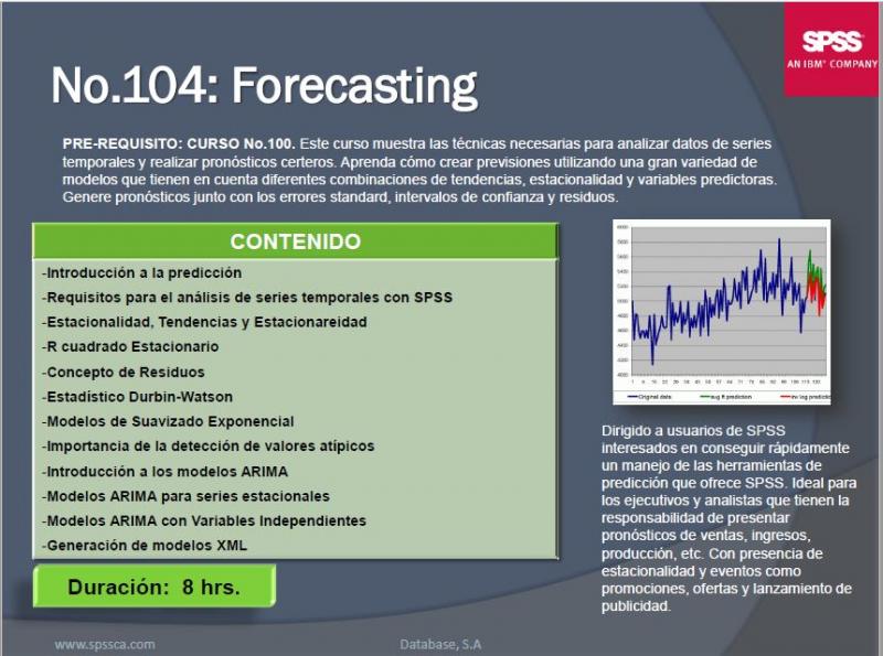 Curso de Forecasting