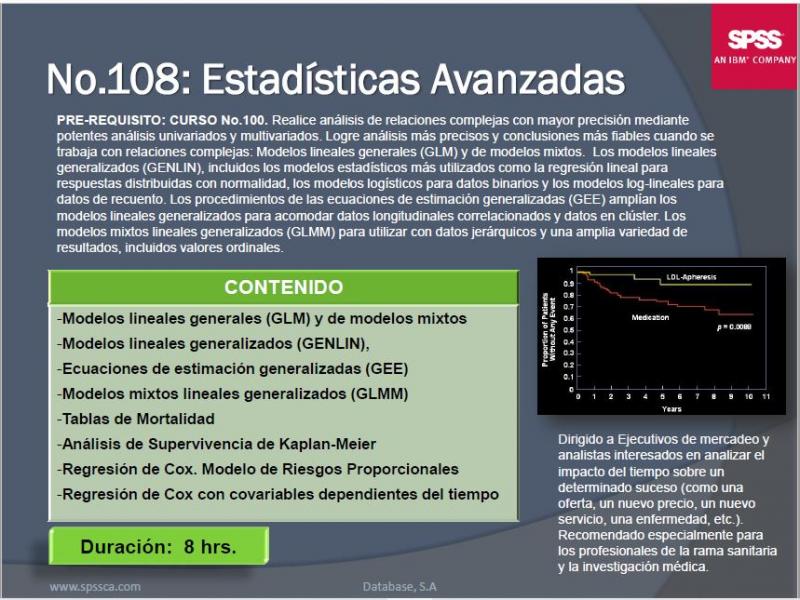 Curso de Estadísticas Avanzadas