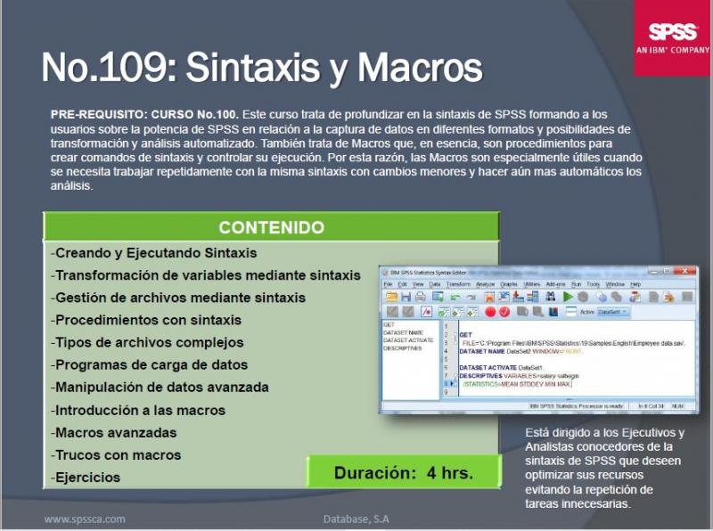 Curso de Sintaxis y Macros